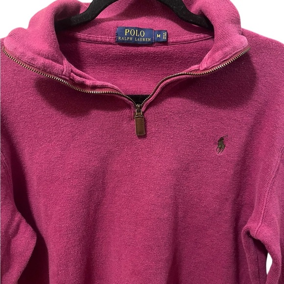 Polo Ralph Lauren Maroon Pullover Sweater Size M - Picture 3 of 5